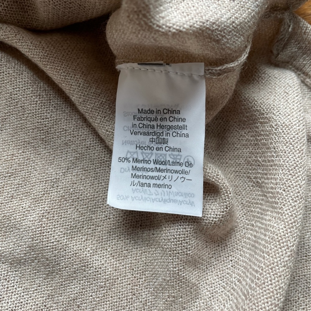 Madewell Light weight Knit Sweater ~ Oversized M ~ - Picture 5 of 5